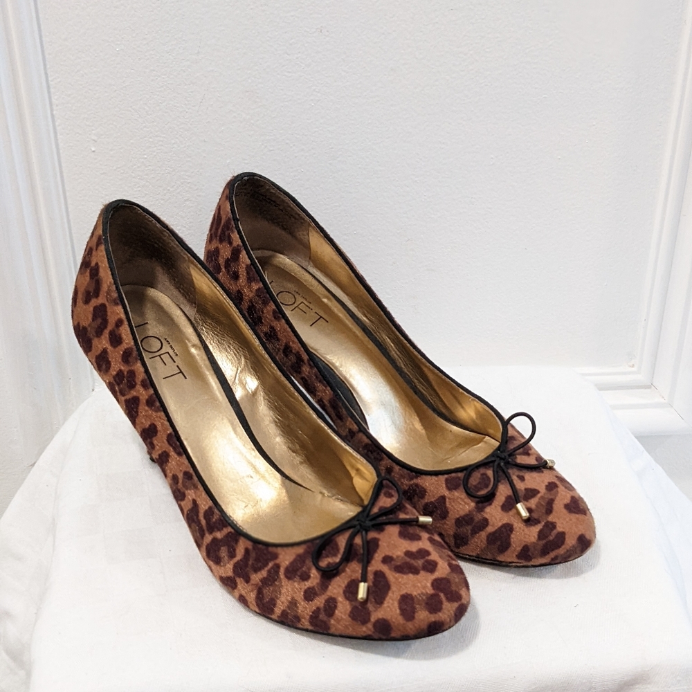 Leopard print heels by Loft - Picture 14 of 14